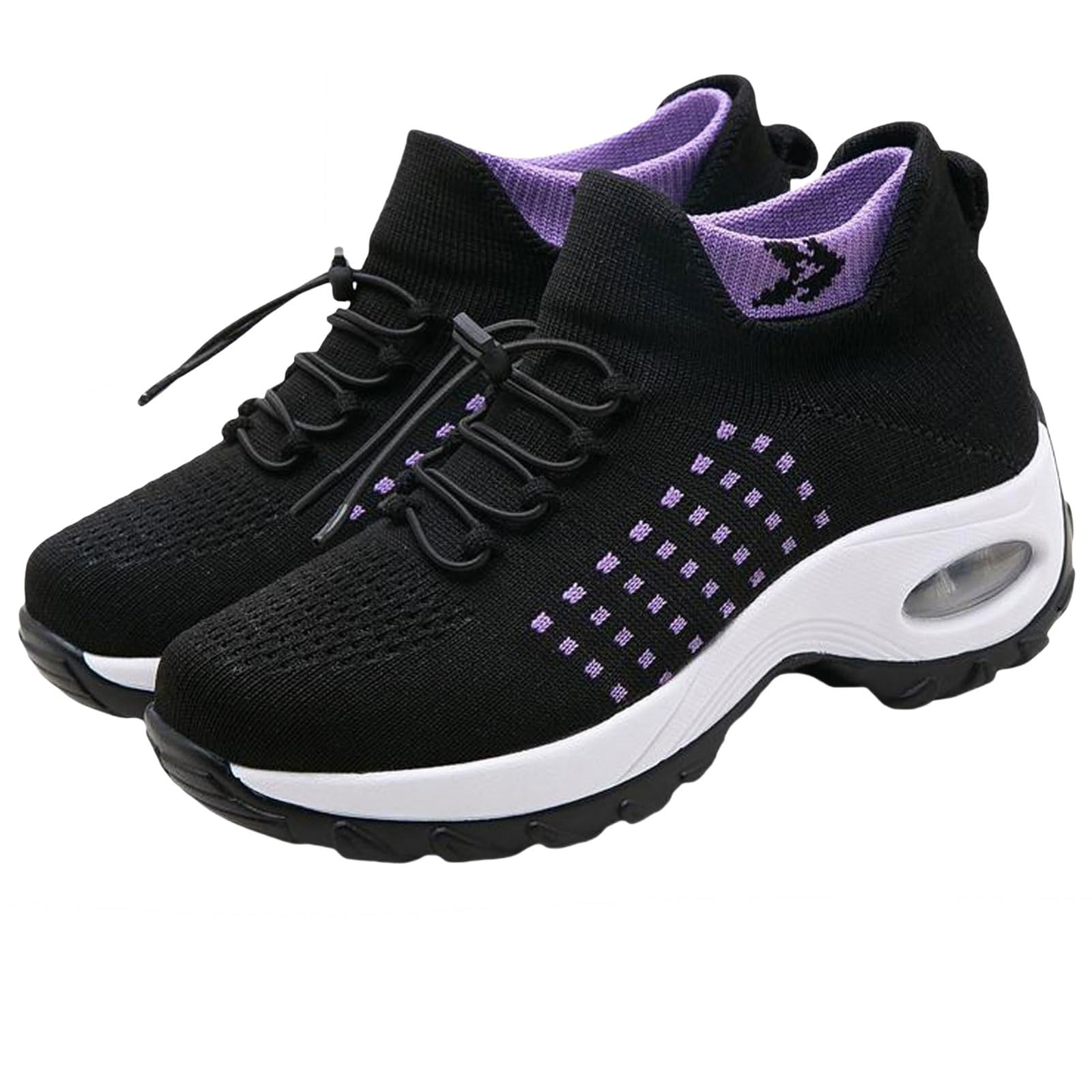 Comfort Wear Orthowear Shoes for Women Mesh Breathable Comfortwear Ortho Shoes, Comfortable Air Cushion Orthopedic Sneakers Thick Bottom Ortho Stretch Cushion Plantar Fasciitis Diabetic Shoe