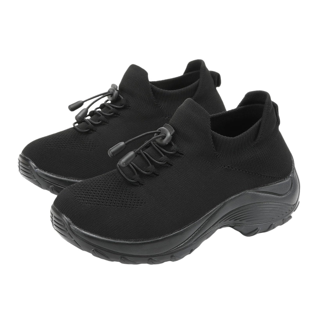 Comfort Wear Orthowear Shoes for Women Mesh Breathable Comfortwear Ortho Shoes, Comfortable Air Cushion Orthopedic Sneakers Thick Bottom Ortho Stretch Cushion Plantar Fasciitis Diabetic Shoe