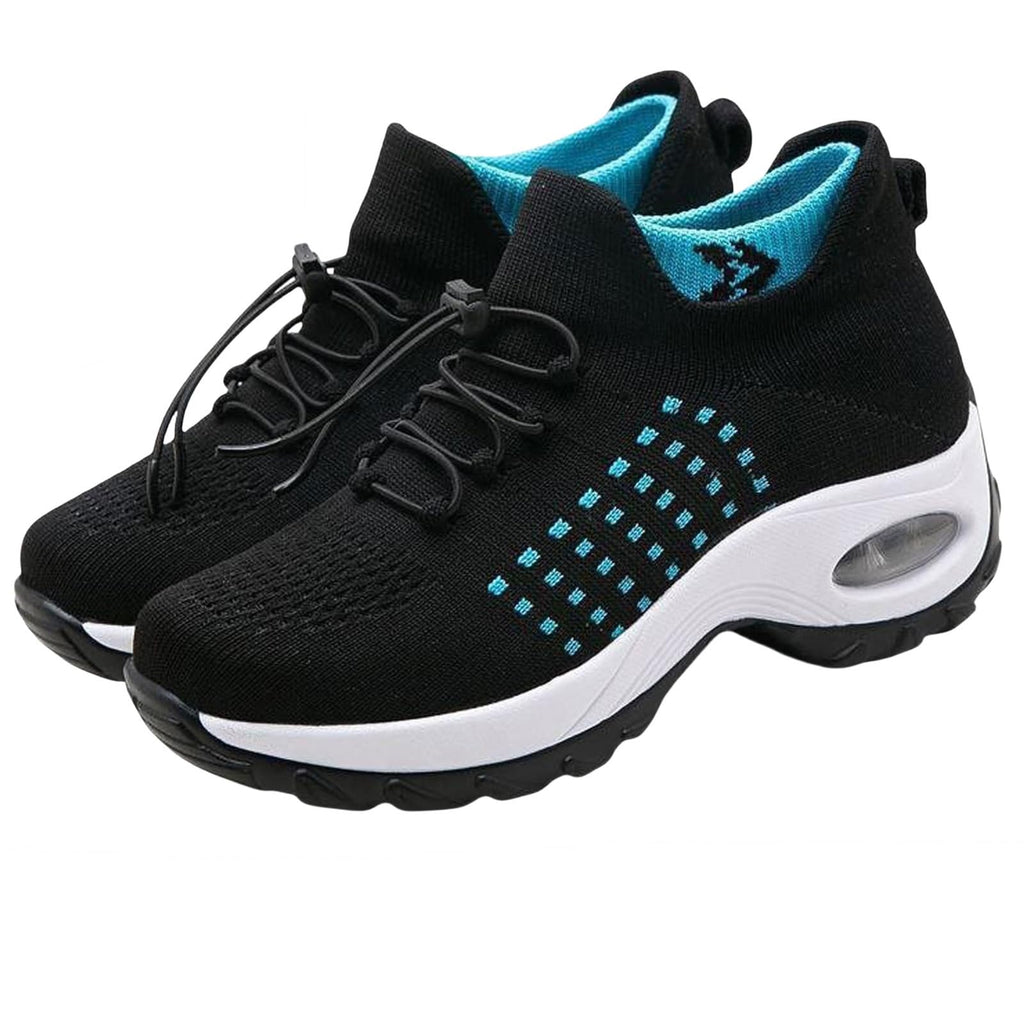 Comfort Wear Orthowear Shoes for Women Mesh Breathable Comfortwear Ortho Shoes, Comfortable Air Cushion Orthopedic Sneakers Thick Bottom Ortho Stretch Cushion Plantar Fasciitis Diabetic Shoe