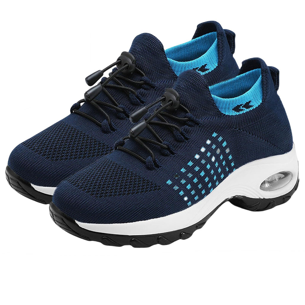 Comfort Wear Orthowear Shoes for Women Mesh Breathable Comfortwear Ortho Shoes, Comfortable Air Cushion Orthopedic Sneakers Thick Bottom Ortho Stretch Cushion Plantar Fasciitis Diabetic Shoe